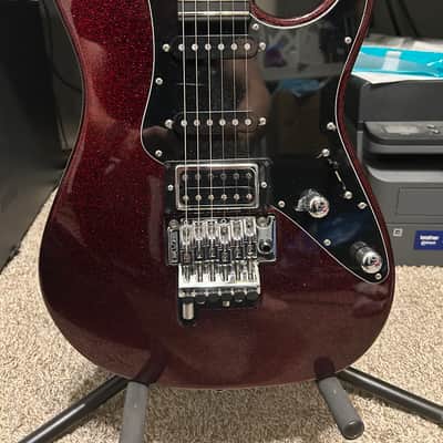Suhr Pete Thorn Signature Custom HSS - Red Sparkle image 3
