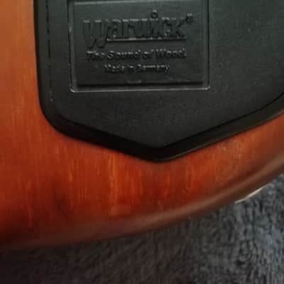 Warwick Streamer LX Jazzman 2001 Honey Violin Burst image 5