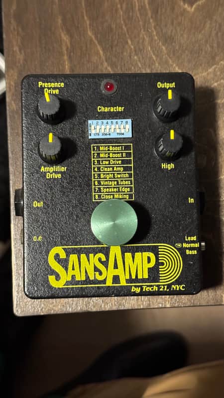 Tech 21 SansAmp Original 1990s - Black image 1