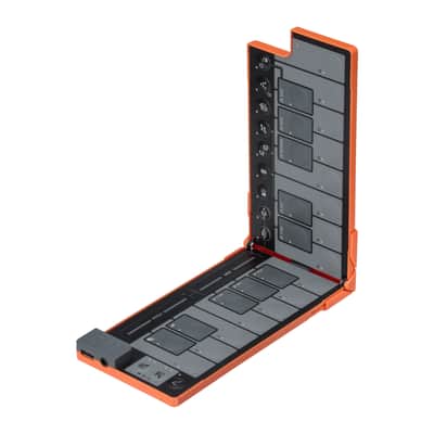 Korg nanoKEY Fold Foldable MIDI Keyboard (Lava Orange) image 3