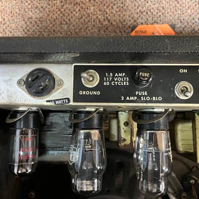 1966 Fender Blackface Pro Reverb Combo Amp image 11