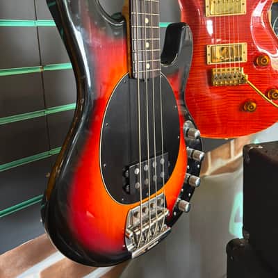 Ernie Ball Music Man StingRay Vintage Sunburst 1991 Electric Bass Guitar image 4