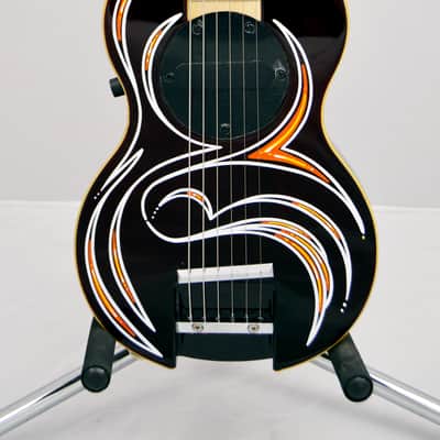 G-Sharp OF-1 Travel Guitar, Three Tone Sunburst (g# tuning, comes w/ gig bag) image 15