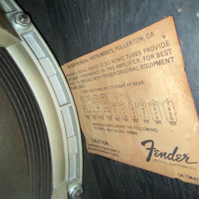 Fender Vibrosonic Reverb 1979 - Silver Face - Export Model 117-240 Volt image 8