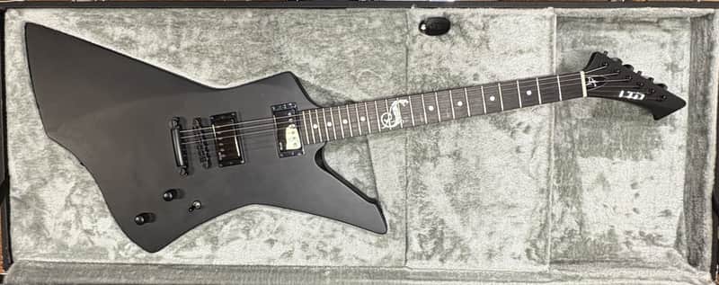 ESP LTD Snakebyte James Hetfield Signature W/OHSC 2011 - Present - Black Satin image 1