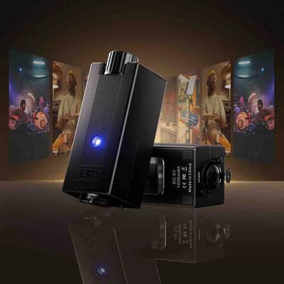 EM1 Headphone in-Ear Monitor Amplifier with XLR and TRS Input 3.5mm Jack by Donner image 2