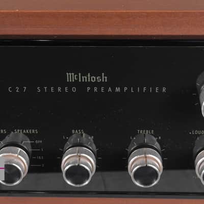 McIntosh C27 Stereo Preamplifier in Very Good condition image 7