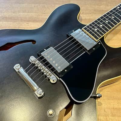 Gibson ES-335 2019 - Satin Trans Black + Case image 2