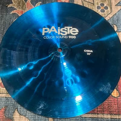 Paiste 14 Inches Color Sound 900 Blue China Cymbal *OPEN BOX* image 1
