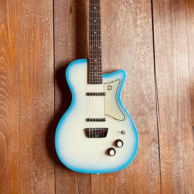 Danelectro 56 U-2 Reissue Aqua Burst '90s made in Korea image 1