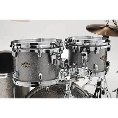 Immagine Tama Starclassic Walnut/Birch 4pc Drum Set Smoked Silver Sparkle - 4
