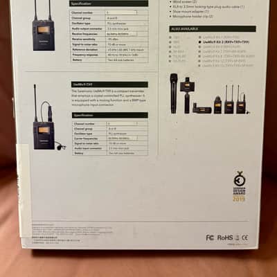 Saramonic UwMic9 Wireless Microphone System Kit 2 (RX9+TX9+TX9) Sealed Unit image 7