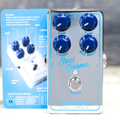 Xotic Effects Soul Driven Super Transparent Overdrive Guitar Effect Pedal image 9