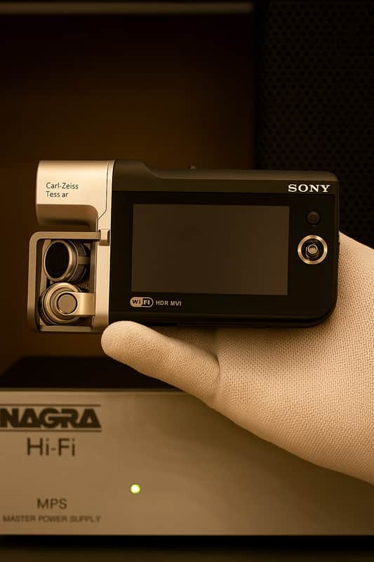 SONY HDR-MV1 Music video recorder, like new condition, Micro SD