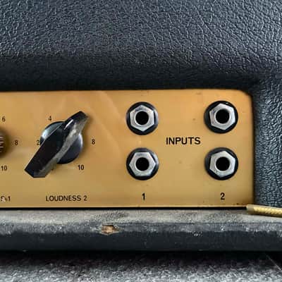 Marshall JTM100 Head HENDRIX JOURNEY Black 1966 image 8