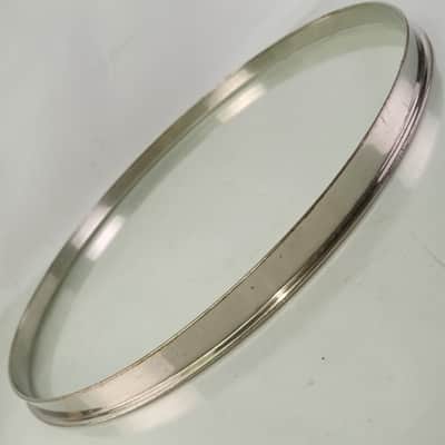 Slingerland 15"Snare Drum Batter Single-Flange Rim/Hoop Nickel-Brass Tom/Parade image 2