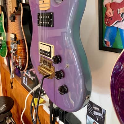 Kramer Pacer 1982 Purple w Rockinger trem / Eddie Van Halen Guitar / RARE! image 2