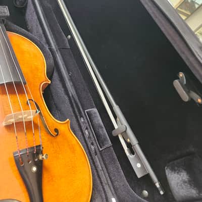 Vintage 1994 Franz Sandner Step-Up Violin, Made in Germany, with Case and Bow image 17