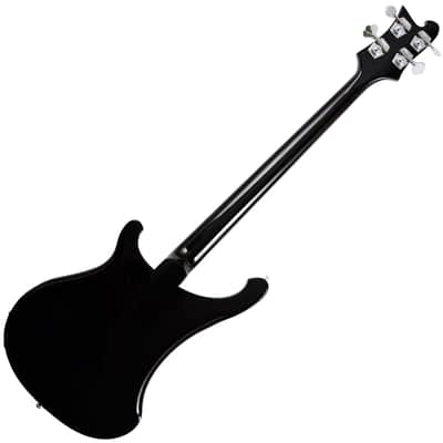 Rickenbacker Model 4003 Bass Guitar - Jetglo (Gloss Black) image 5