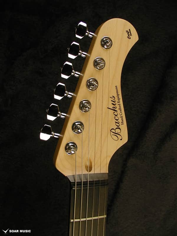 Bacchus GRACE-AT/BW - BLK-MAT Custom Series Guitar | Reverb