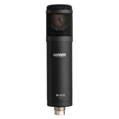 Warm Audio WA-47jr SE Large-Diaphragm Cardioid Condenser Microphone Mic (Black) image 2
