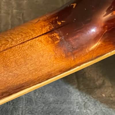 Vintage Gretsch for restoration / repair / luthier ELECTROMATIC 1953. or 1954 - Sunburst (worn) But original image 17