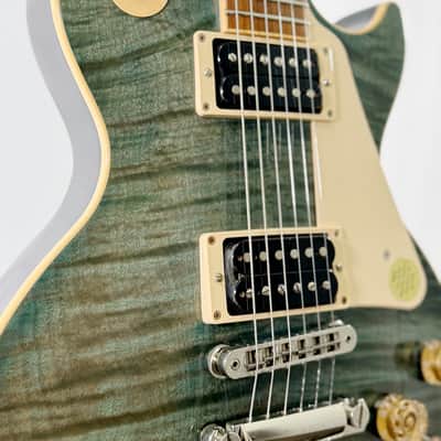 2015 Gibson Les Paul Traditional, Ocean Blue, w/case image 4
