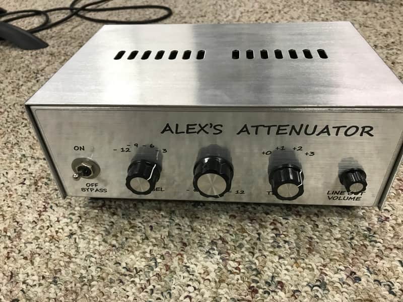 Alex (Scumback) Attenuator 16ohm Silver image 1