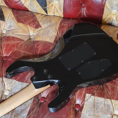 Jackson Pro Series DK2MQ Transparent Black DK2 Pro Quilted Maple Floyd Rose HH Super Strat MIM Mexico image 12