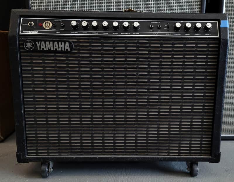 Yamaha G100-212 Hundred 212 100-Watt 2x12" Guitar Combo 1975 - 1979 - Black image 1