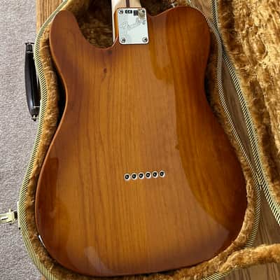 2021 Fender American Performer Telecaster – Honey Burst – Rosewood – Fender Tweed Hardshell Case image 2