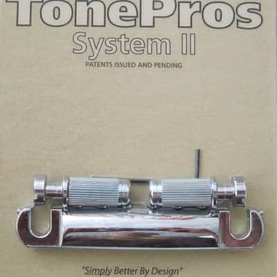TonePros T1ZS-C Standard Locking Tailpiece Chrome