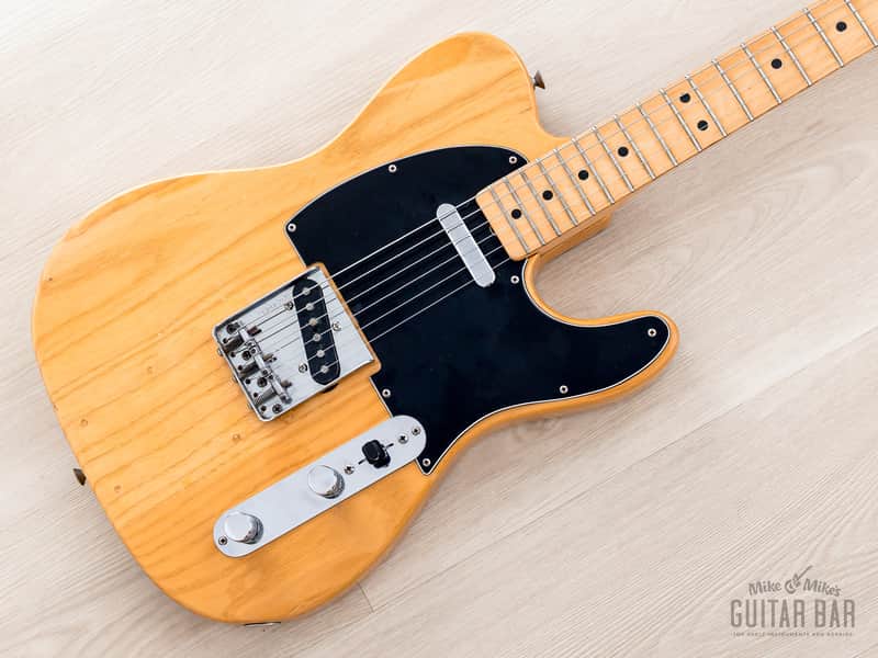 1977 Fender Telecaster Vintage Guitar Natural w/ Case image 1