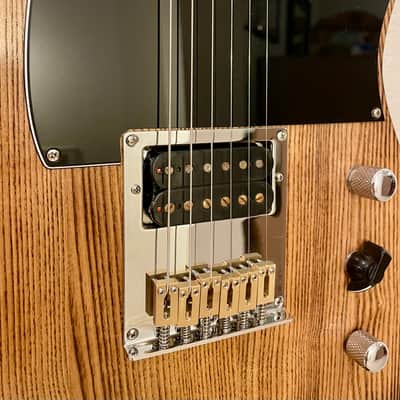 Partscaster Telecaster Roasted Ash Body HS Pickup One Piece Maple Neck 2026 - Roasted Clear image 6