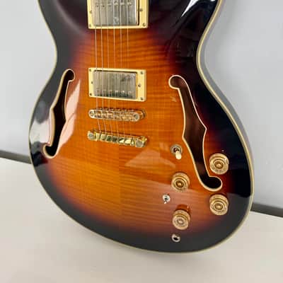 Ibanez JSM10-VYS John Scofield Signature 2014 - Present - Vintage Yellow Sunburst image 4