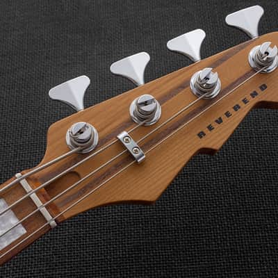 Reverend Triad Bass Guitar - Metallic Alpine image 5