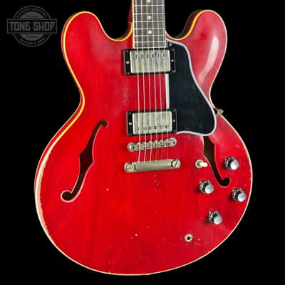 Gibson Custom 1961 ES-335 Reissue Heavy Aged 60s Cherry w/case 150693 image 6
