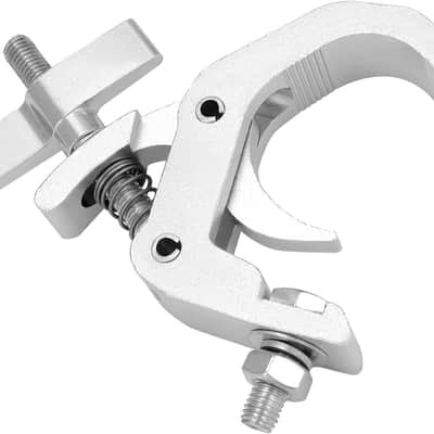 Truss Clamp Stage Lights Clamp, 4 Pack Heavy Duty 330-pound Professional Clamp for Moving Head Stage Lighting Fixtures, 1.57-2.36 Inch Fit 40-60 mm OD Pipe image 4