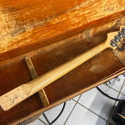 Fender Precision Bass Neck 1970’s Rosewood Fretless w Original Tuners image 7