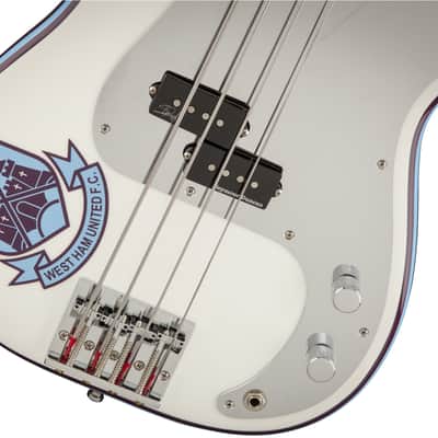 Fender Steve Harris Precision Bass - Olympic White image 4