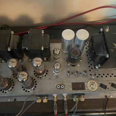 Fisher A660 Tube Stereo Amplifier 7591 Quad Matched Fisher Brand image 1