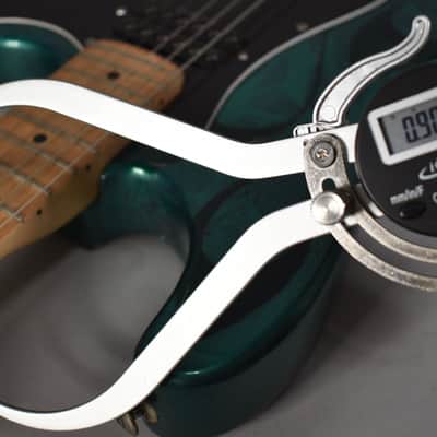 "Fender" Partscaster Stratocaster HH | Green Flame Finish image 19