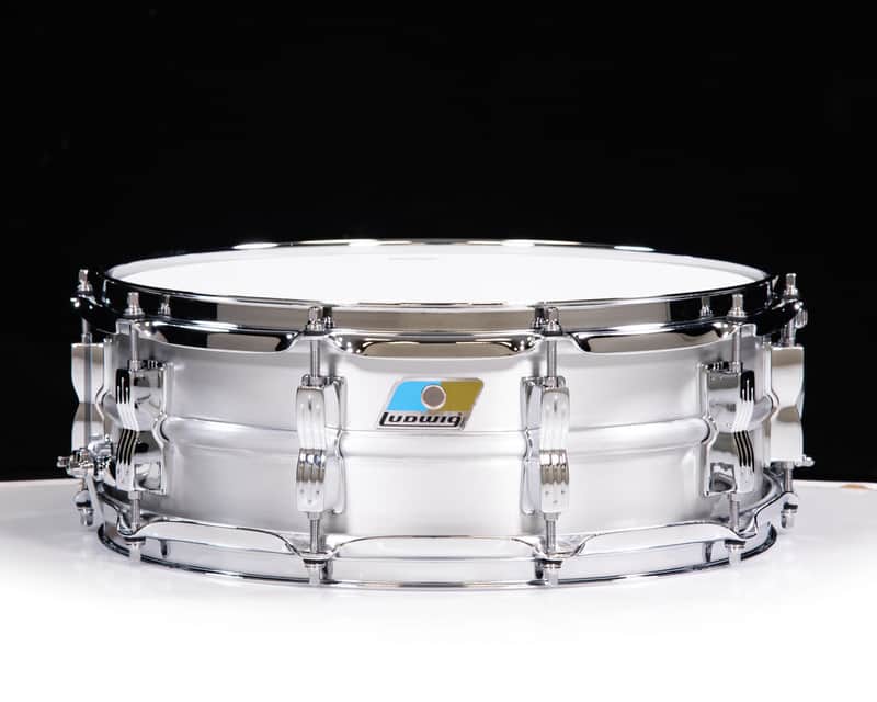 Ludwig LM404C10 Acrolite 5x14" 10-Lug Aluminum Snare Drum image 1