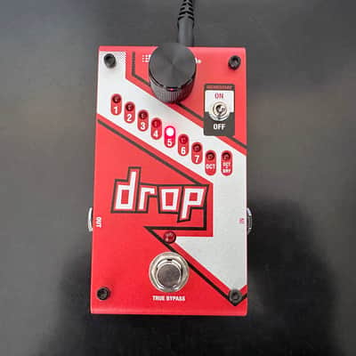 DigiTech Drop, polyphonic droptune, box, power supply, papers image 2