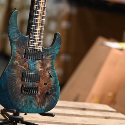 Legator Ninja N7X-GLX Standard Scale 7 String - Galaxy image 2