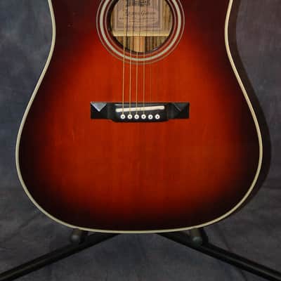 Alvarez 5082 Acoustic Electric Thinline Guitar MIJ 1984 Sunburst New Profile Gigbag image 2
