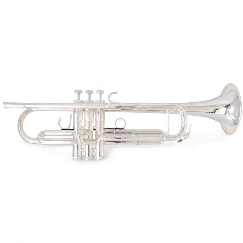 S.E. Shires Q10RS Q-Series Professional Bb Trumpet in Silver Plate SN Q7203 image 1