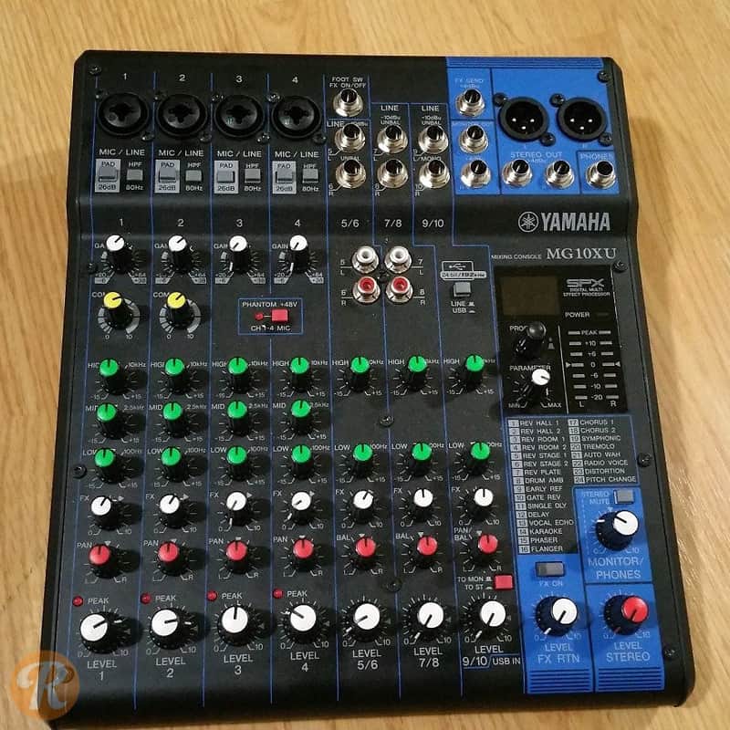 Yamaha MG10XU 10 Channel Analog Mixer | Reverb