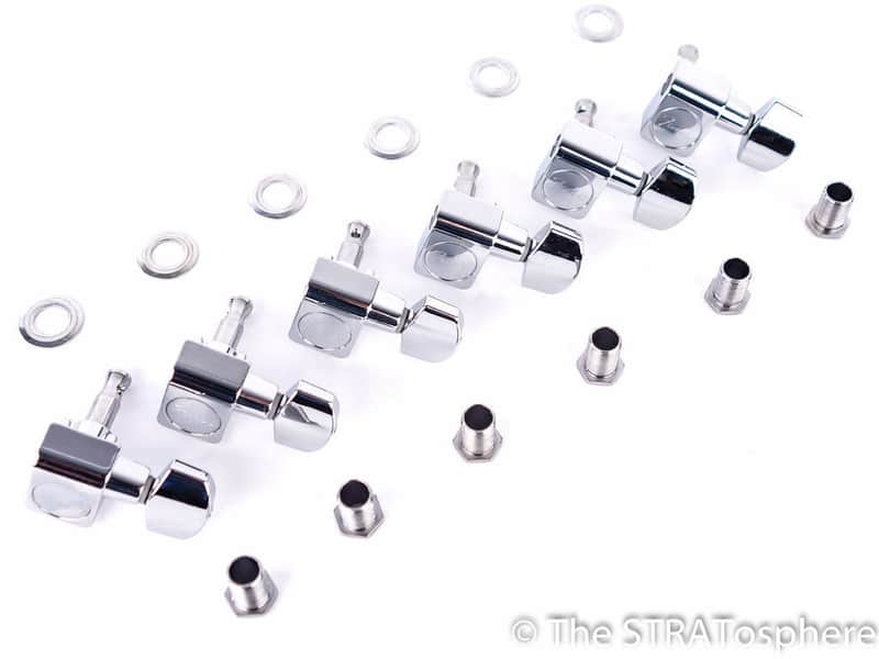 6 Fender Standard Jazzmaster TUNERS TUNING PEGS Guitar Stratocaster Telecaster image 1