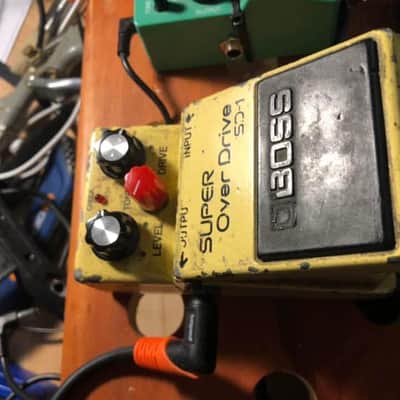 Boss SD-1 Super OverDrive (Silver Label) 1997 - Present - Yellow image 2